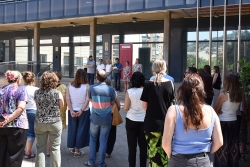 Un moment de l'acte.