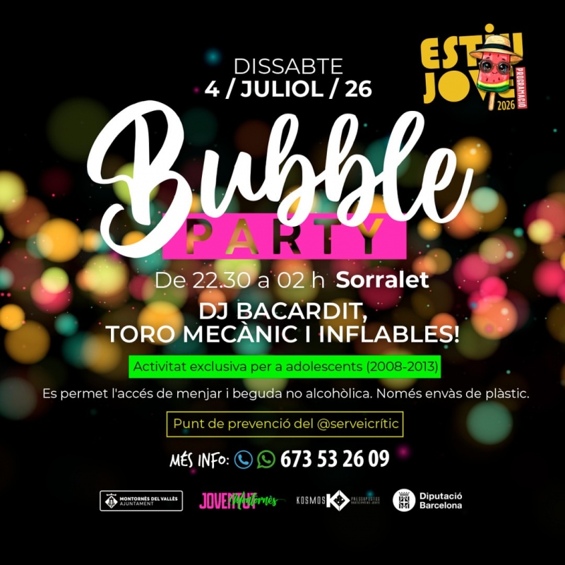 Cartell de l'activitat.