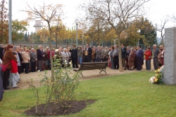Homenatge al doctor Pedro Chavarria (Foto cedida per M.Rubio)