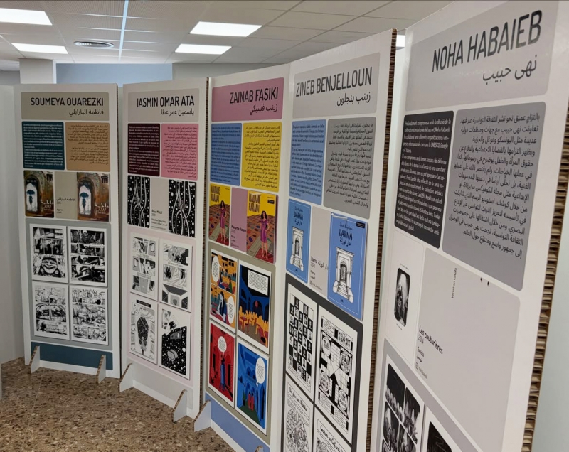 L'exposició a la Biblioteca Rosa Leveroni.