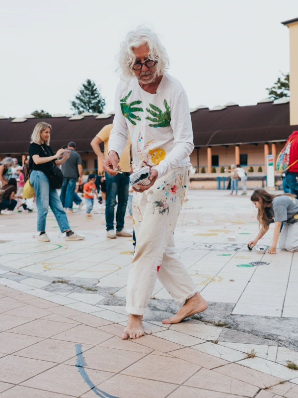 L'artista Hervé Tullet. (imatge: Hervé Tullet)