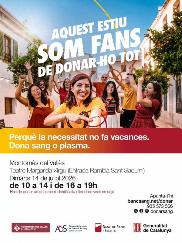 Cartell de l'activitat.