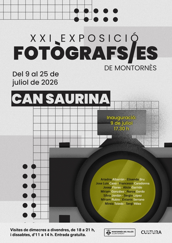 Cartell de l'activitat.