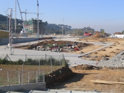 Terrenys on es construiran els habitatges protegits