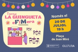 Imatge promocional de la guingeta "eFíMera".