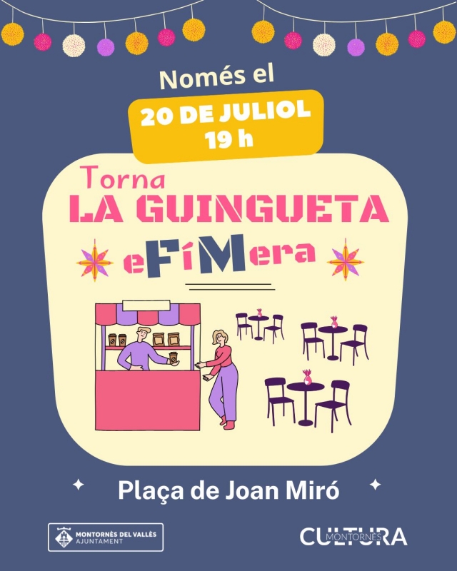 Cartell de l'activitat.