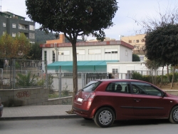 Zona proposada per a la creació d'un aparcament soterrat