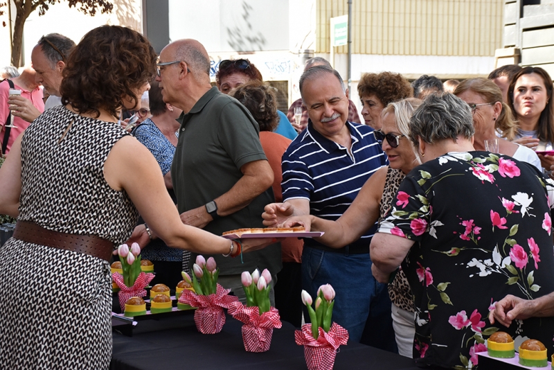 Un moment de la presentació de les postres de la Festa Major 2025.