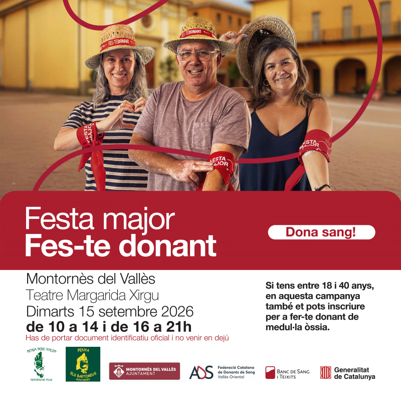 Cartell de l'activitat.