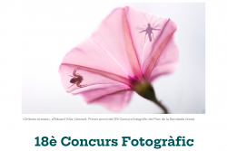 Imatge del 18è Concurs fotogràfic del Parc de la Serralada Litoral.