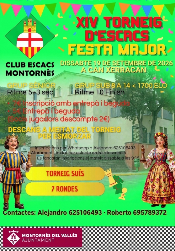 Cartell de l'activitat.