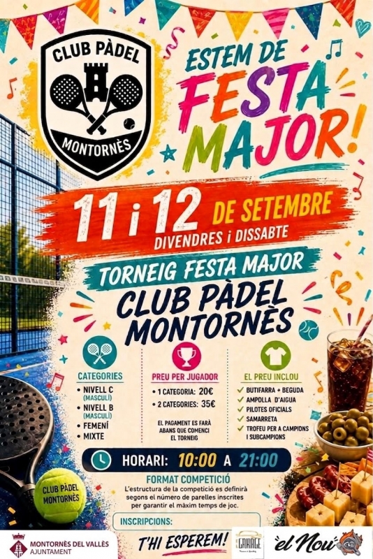 Cartell de l'activitat.