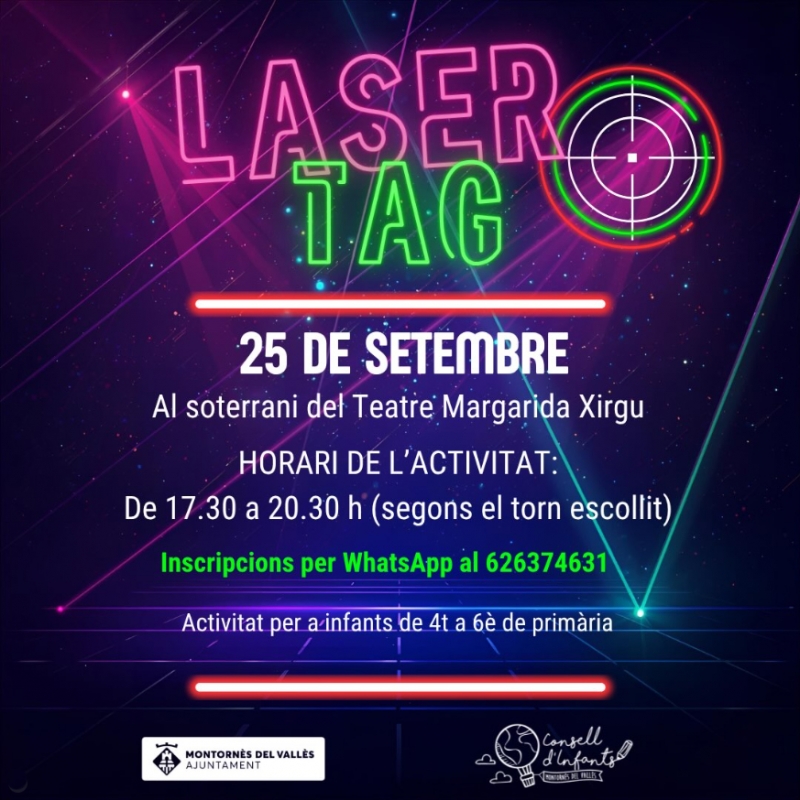 Cartell de l'activitat.