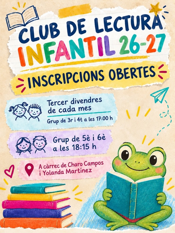 Cartell de l'activitat.