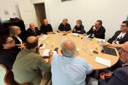 Moment de la reunió al Consell Comarcal. Foto: Consell Comarcal VO