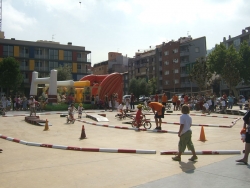 Diada de l'Esport al Carrer a la plaça de Pau Picasso