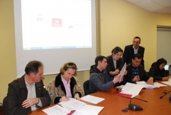 Acte de signatura dels contractes de lloguer