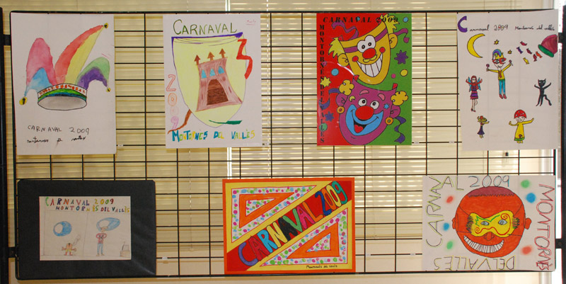 Exposició de cartells del concurs de l'any passat