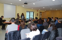 Acte de presentació de la formació a la Sala d'Actes de l'Ajuntament