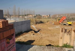 Obres de canalització i desviament del torrent de les Bruixes