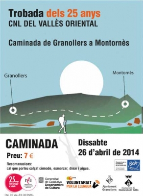 El cartell de la caminada