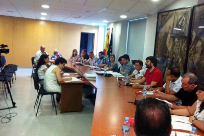 Un moment de la sessió plenària del 3 de juliol
