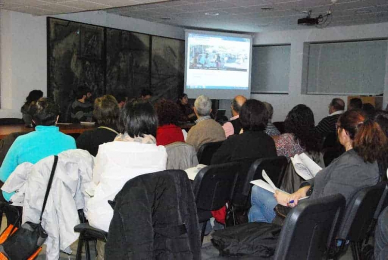 Presentació del portal d'entitats a la Sala d'Actes de l'Ajuntament