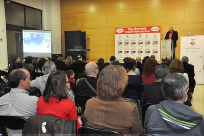 Presentació a la Sala de la parròquia de Sant Sadurní