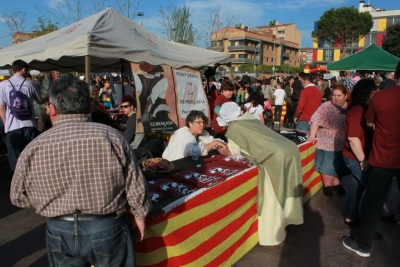 Les entitats també han posat la seva parada