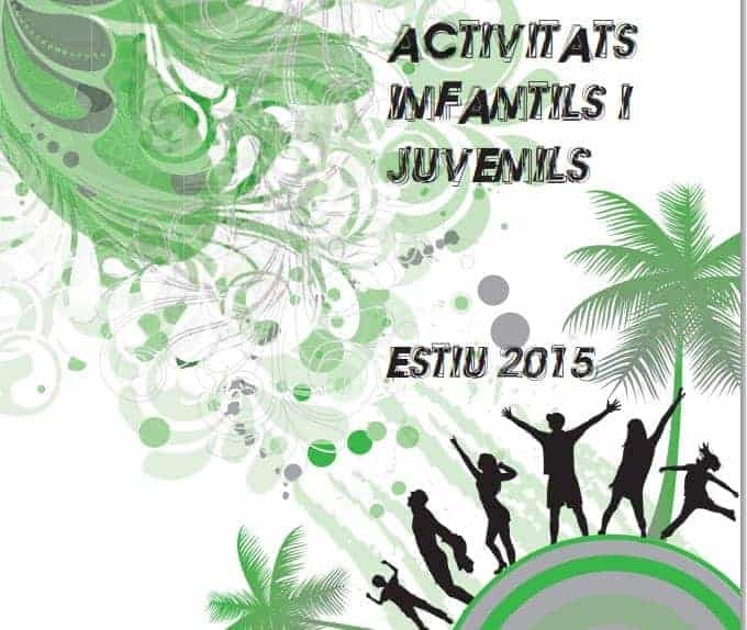 Imatge del programa d'activitats d'estiu 2015