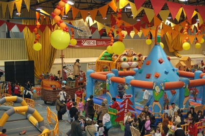 Activitats del Parc de Nadal al Pavelló Municipal d'Esports