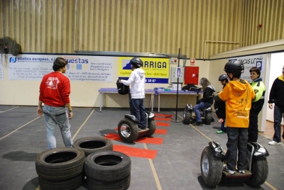 El parc ha comptat amb activitats d'educació viària i un circuit permanent amb senyals de trànsit