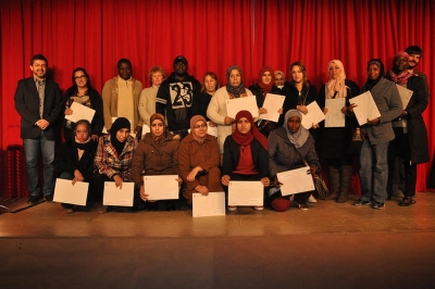 Participants al curs d'auxiliar de la llar del "DIL Barri" 2016