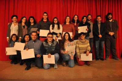 Participants al curs d'auxiliar de comerç del "DIL Barri" 2016