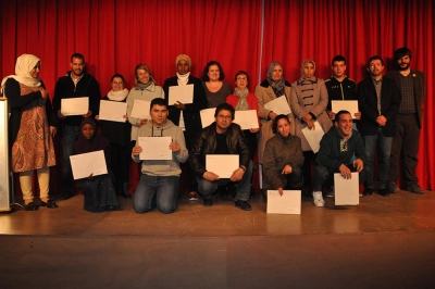 Participants al curs de noves tecnologies del "DIL Barri" 2016