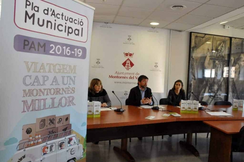 Un moment de la presentació als mitjans de comunicació del projecte