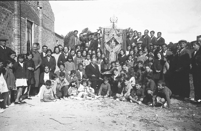 El Cor de la Lira a la inauguració del nou local, any 1933 (Autor. Sadurní Blanchar. AMMV)