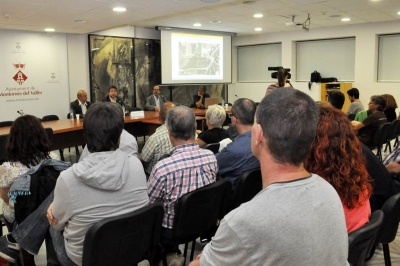 Presentació del projecte al veïnat a la Sala d'actes de l'Ajuntament