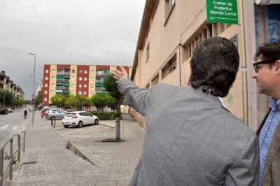 L'alcalde i el delegat del govern a Montornès Nord