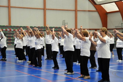 Gimnàstica a la Carpa Polivalent El Sorralet