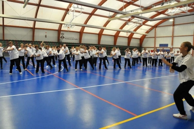 Gimnàstica a la Carpa Polivalent El Sorralet