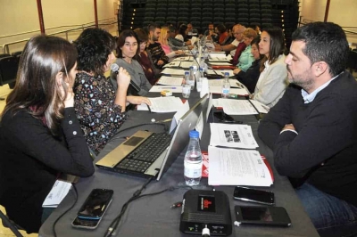 L'equip tècnic, encapçalat per la directora del projecte Marta Pèrez, va descriure l'estat de les actuacions