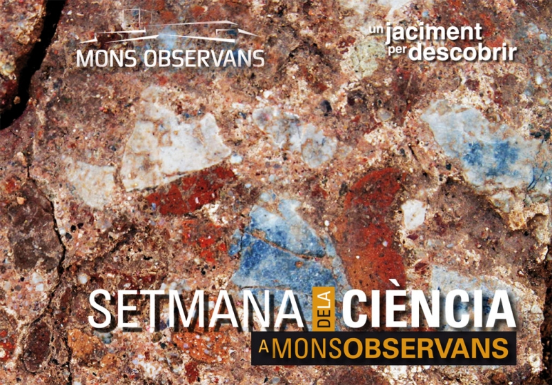 Cartell de la Setmana de la Ciència a Mons Observans