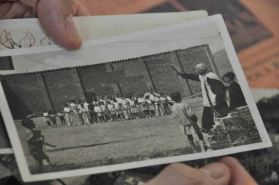 Postal adquirida per l'Arxiu Històric Municipal del dia de la inauguració d’un camp d’esports el 23 d’agost de 1931