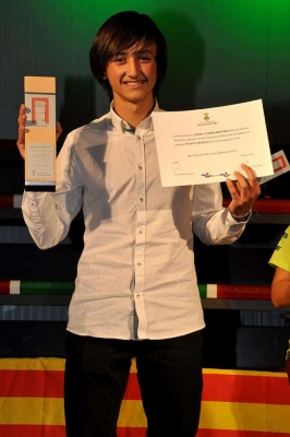 Premi individual infantil masculí - Israel Ferron (Club Atletisme Montornès)