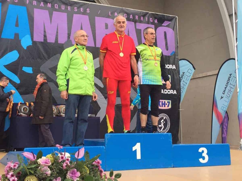 Javier López, Campió d'Espanya Veterà de Mitja Marató