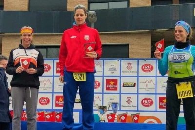 Lorena Carreño del Triatló Montornès, tercera de Catalunya (Font: Club Triatló Montornès)