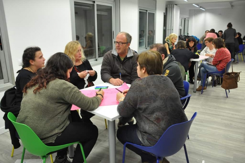 Veïnat al taller participatiu per l'elaboració del II Pla d'Igualtat de Montornès