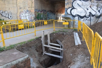 Obres de millora de la xarxa de subministrament d'aigua al torrent de Vinyes Velles