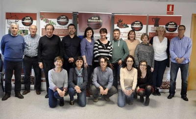 Assistents a la trobada anual de la Xarxa Cafè Ciutat 2017
